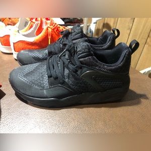 Puma fear of god fog black shoes sz 9